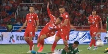 Deportivo Cali en el clásico: ¡Con 10 desde el minuto 30!