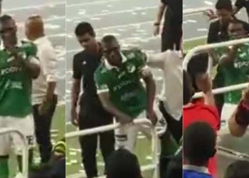 Video: lo que pasó con Germán Mera al final del clásico