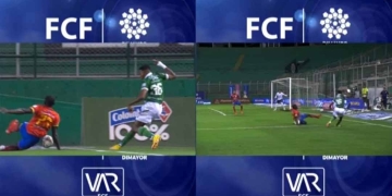 ¿Qué pasó, Luis Matorel? Pitó penalti para el Cali, pero…