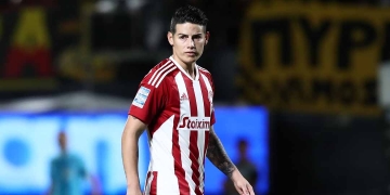 ¡Ya habrá cambio de DT para James en Olympiacos!