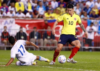 James Rodríguez: Regreso, gol y pódium entre artilleros históricos de Colombia