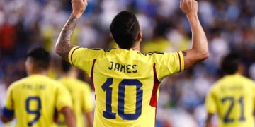 ¡Uno más!: ¿A cuántos goles está James de alcanzar a Falcao?