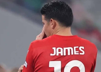 ¿Por qué James, todavía, no podría jugar la Europa League con Olympiacos?