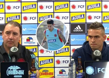 Néstor Lorenzo y Santos Borré hablaron sobre la importancia de James Rodríguez
