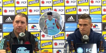 Néstor Lorenzo y Santos Borré hablaron sobre la importancia de James Rodríguez