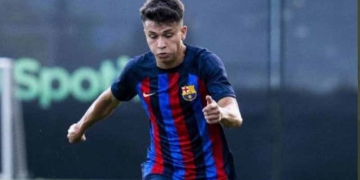 ¡Golazo de Juanda Fuentes, la joya colombiana del Barcelona!