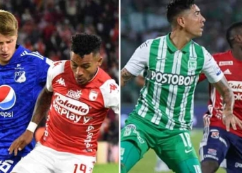 Nuevo horario en los clásicos: ¡Así se jugarán Santa Fe vs. Millos y Atlético Nacional vs. DIM!