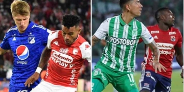 Nuevo horario en los clásicos: ¡Así se jugarán Santa Fe vs. Millos y Atlético Nacional vs. DIM!