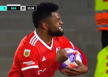 Entró y marcó: ¡El cuarto gol de Miguel Borja en River!