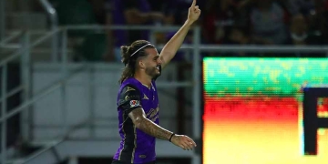 Broma de Nicolás Benedetti tras su golazo a Camilo Vargas