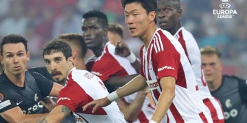 Lo primero de Olympiacos, con James en la tribuna: ¡Goleado en casa!