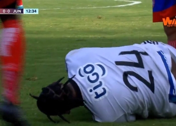 Lesionaron a Dany Rosero en el clásico: No hubo tarjeta