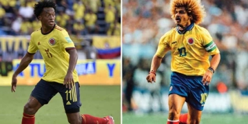 Selección Colombia: el récord del Pibe Valderrama por el que va Cuadrado