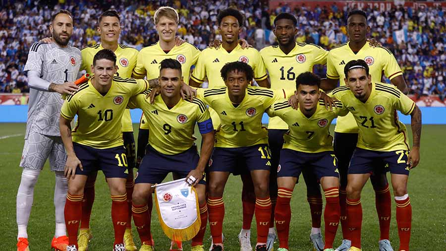 Amistoso: nómina titular de la Selección Colombia vs. Paraguay