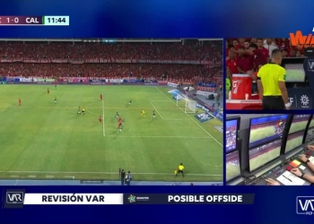 ¿Por qué se anuló el gol de Adrián Ramos en el clásico?