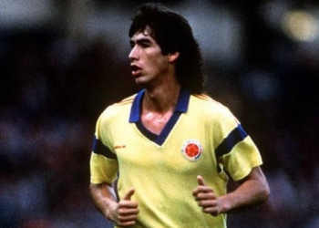 Andrés Escobar y su único gol con la Selección Colombia