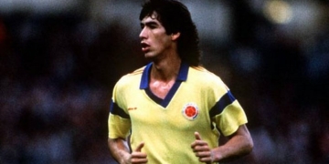 Andrés Escobar y su único gol con la Selección Colombia
