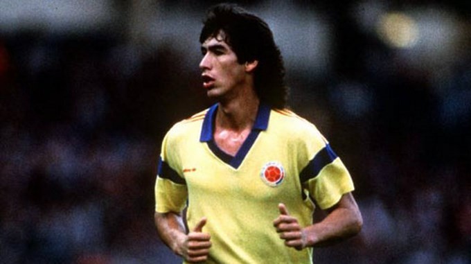 Andrés Escobar y su único gol con la Selección Colombia