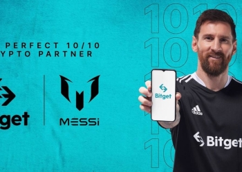 Lionel Messi, embajador de la plataforma de criptomonedas Bitget