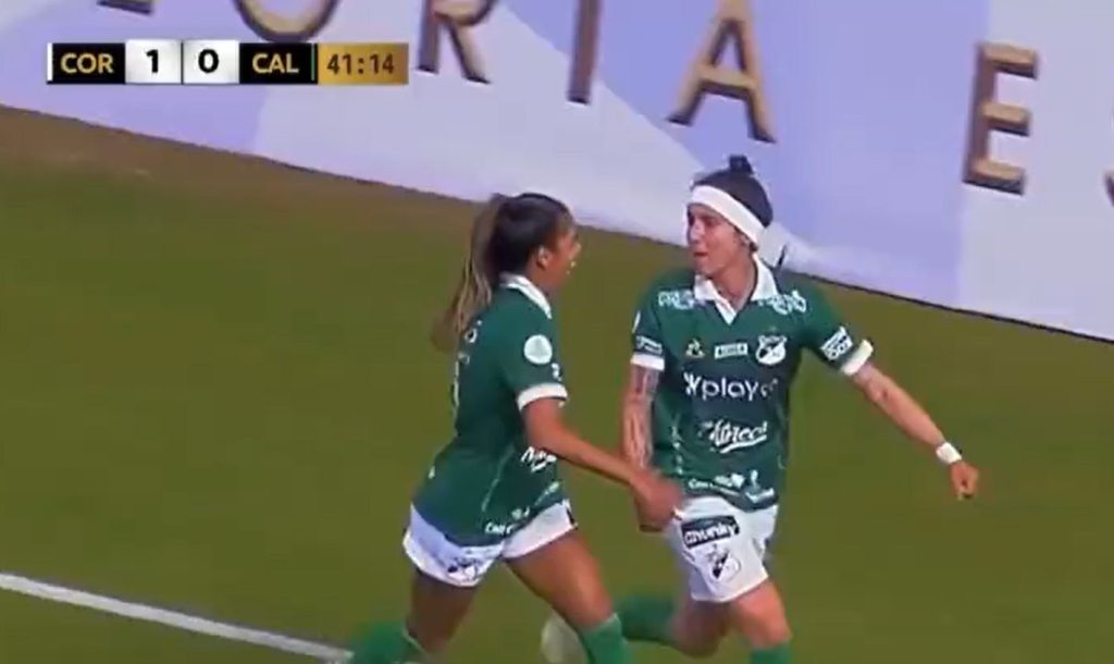 El primer gol del Deportivo Cali en la Copa Libertadores 2022