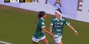 El primer gol del Deportivo Cali en la Copa Libertadores 2022