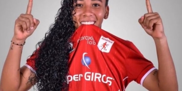 Wendy Bonilla marcó el primer gol de América en la Copa Libertadores 2022