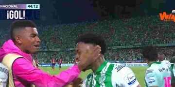 Nelson Palacio y un golazo de taco para remontar el clásico paisa