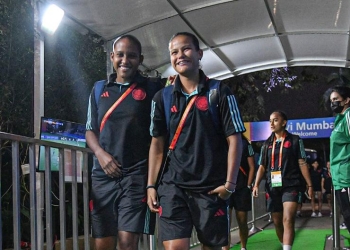 La nómina titular de la Selección Colombia contra España en la final