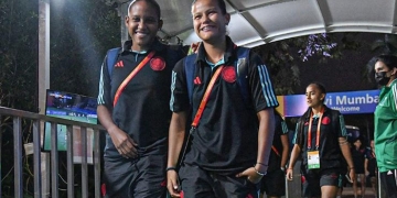 La nómina titular de la Selección Colombia contra España en la final