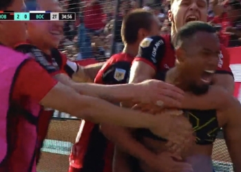 ¡Qué golazo de Willer Ditta ante el Boca Juniors de Fabra y Villa!