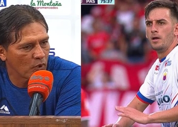 «Andá a cag*r»: Flabio Torres y Facundo Boné se quejan de Wílmar Roldán