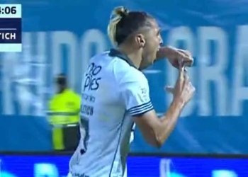 ¡Llegó el primer gol de Agustín Vuletich en Deportivo Cali!