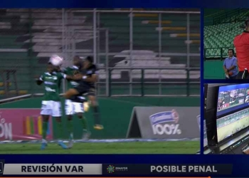 ¿Era penal? Lo que sucedió con Germán Mera en el área del Cali