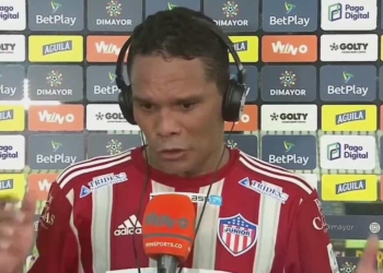 Al borde del llanto: La emoción de Carlos Bacca luego de la clasificación de Junior