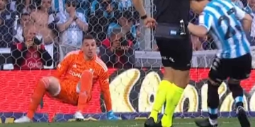 Franco Armani y el penalti del que todos hablan. ¡Se festejó en la Bombonera!