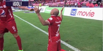 Juan David Pérez aparece y marca su tercer gol con América de Cali