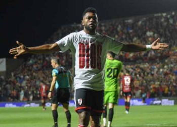 Miguel Borja y el dato de sus goles en River del que todos hablan