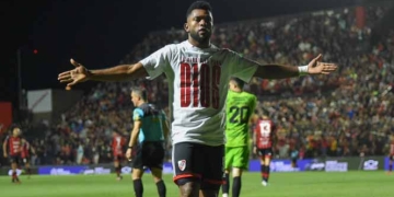 Miguel Borja y el dato de sus goles en River del que todos hablan