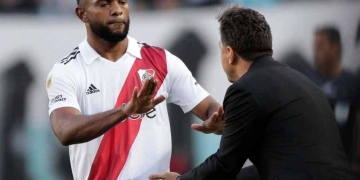 Lo que dijo Borja de los goles con River que se festejaron en Boca
