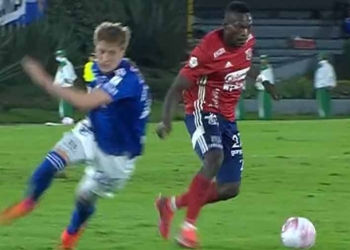 ¡El gol de Diber Cambindo llegó hasta Europa!
