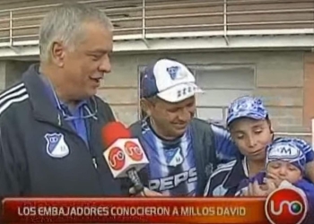 Nelson Ramos encontró a Millos David González Tobón