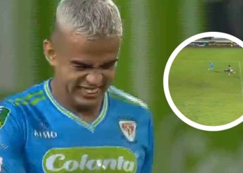 ¡Tremendo blooper, Omar Duarte!