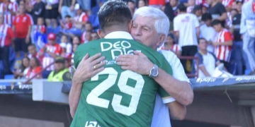 La emoción de Teo Gutiérrez en Barranquilla y el abrazo con Comesaña