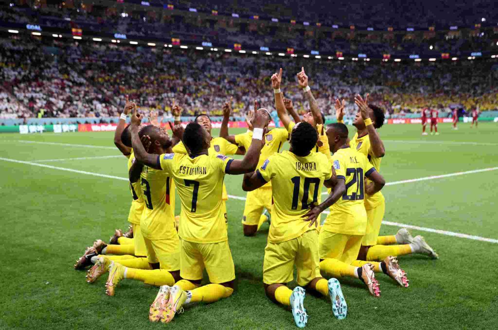 Celebración Primer Gol Ecuador