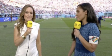 La mujer que protestó y desafió a la FIFA en el Mundial de Catar
