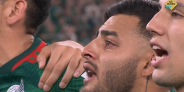 Catar 2022: ¡Las lágrimas de Alexis Vega en el himno mexicano!