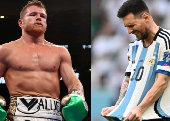 Canelo aceptó su error y envió un mensaje a Messi y compañía