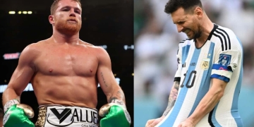 Canelo aceptó su error y envió un mensaje a Messi y compañía
