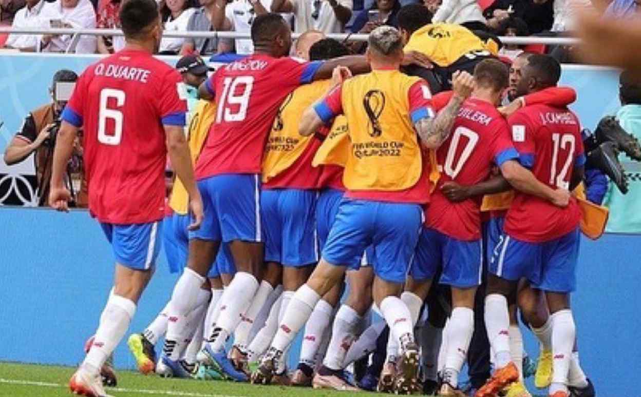 Catar 2022: Así va Costa Rica en la tabla de posiciones del grupo E