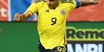 ¡El goleador!: Falcao tocó su primer balón y gol ante Paraguay